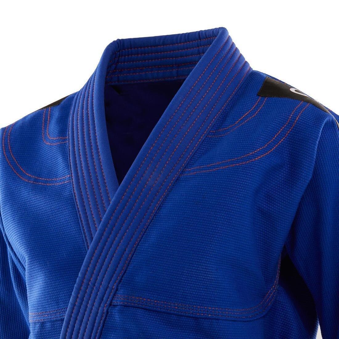 M4 145-155cm  500 Brazilian Jiu-Jitsu Kids' Uniform, Snow White, , large image number 10