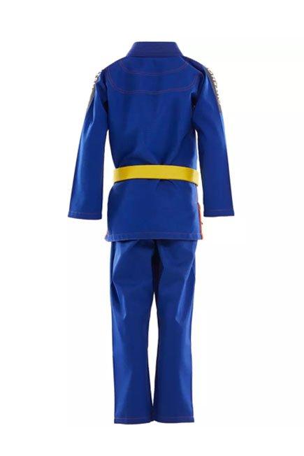 M2 125-135cm  500 Brazilian Jiu-Jitsu Kids' Uniform, Light Indigo, , large image number 1