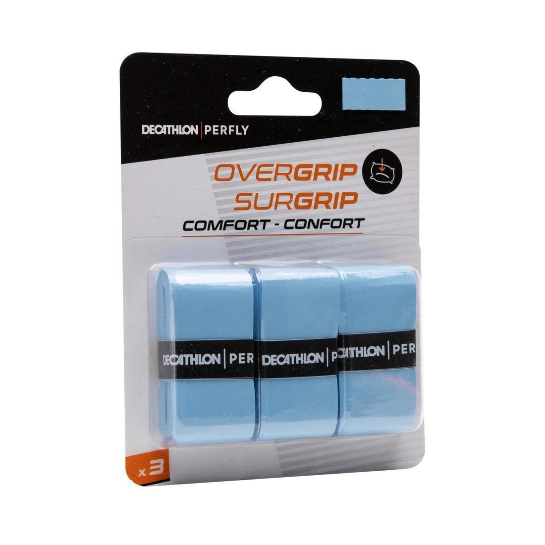Comfort Badminton Overgrip 3-Pack, Black, , large image number 7