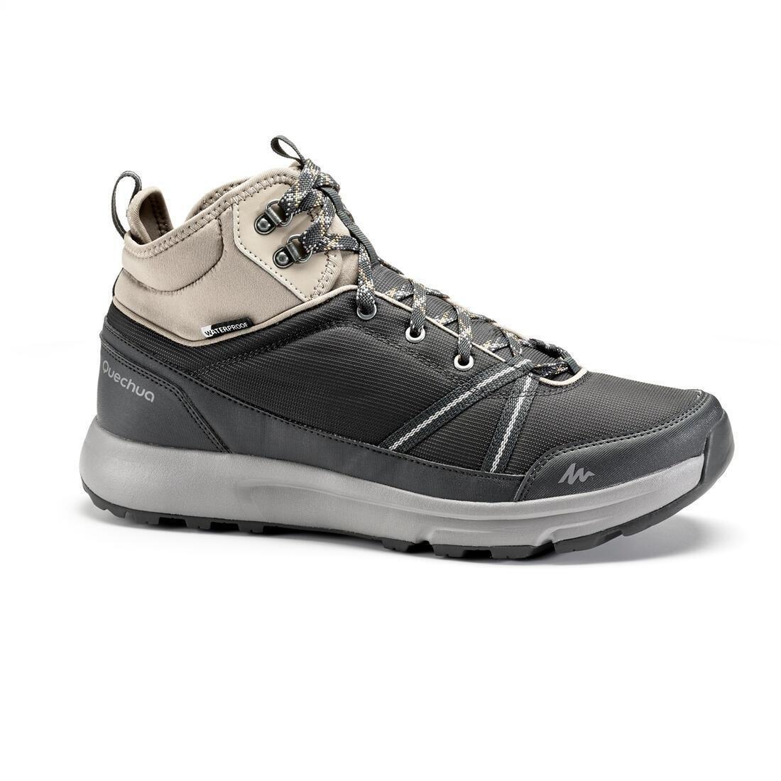 EU 40  Men's Waterproof Off-Road Hiking Shoes NH150 Mid WP, Asphalt Blue, , large image number 11