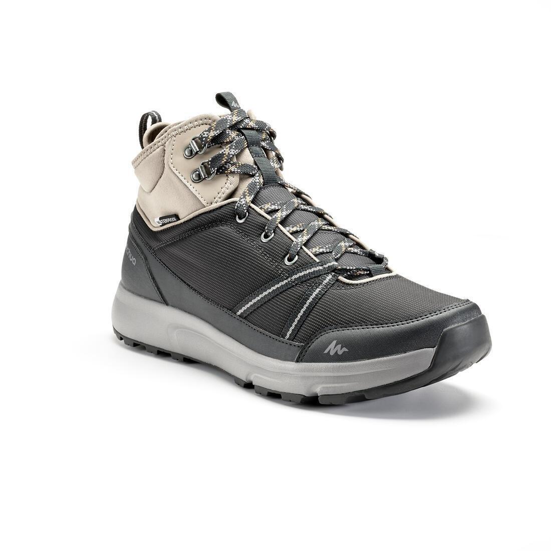 EU 40  Men's Waterproof Off-Road Hiking Shoes NH150 Mid WP, Asphalt Blue, , large image number 13