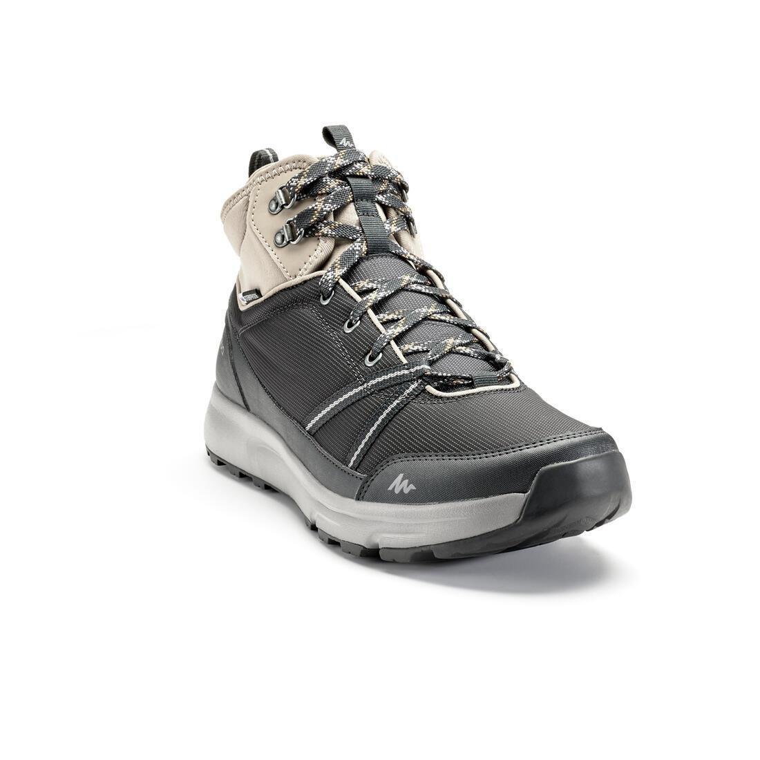 EU 40  Men's Waterproof Off-Road Hiking Shoes NH150 Mid WP, Asphalt Blue, , large image number 14