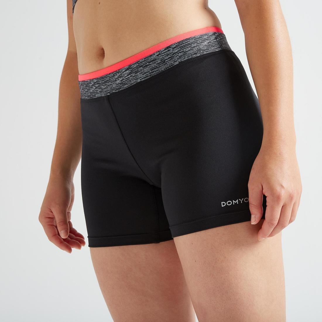 Medium  Fitness Skin-Tight Shorts - Black, , large image number 11