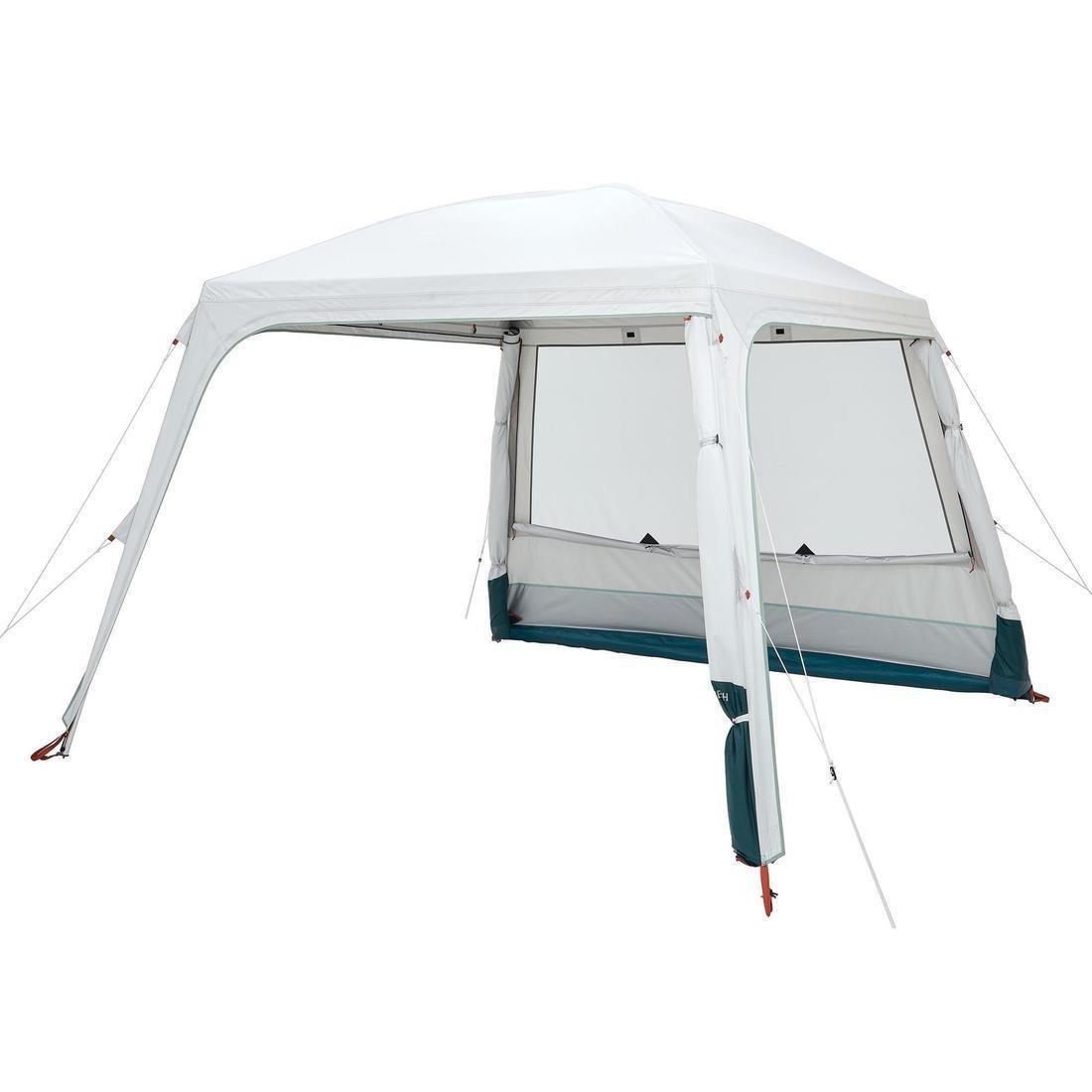 Camping Living Room with Poles Arpenaz Base Fresh 10-Person, , large image number 0