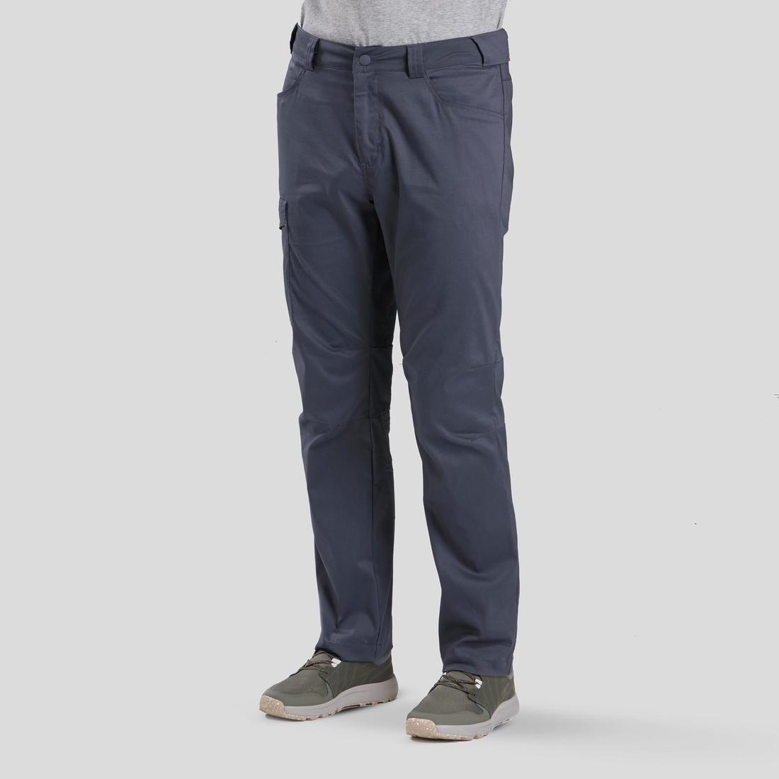 W30 L33  Men's Nature Walking Trousers - NH100, Carbon Grey, , large image number 2
