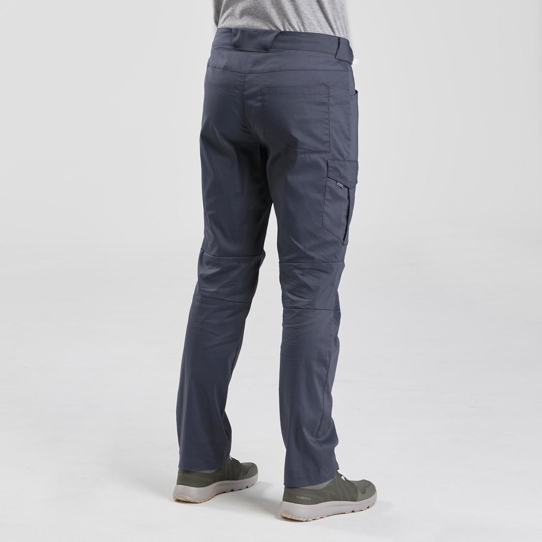W30 L33  Men's Nature Walking Trousers - NH100, Carbon Grey, , large image number 3