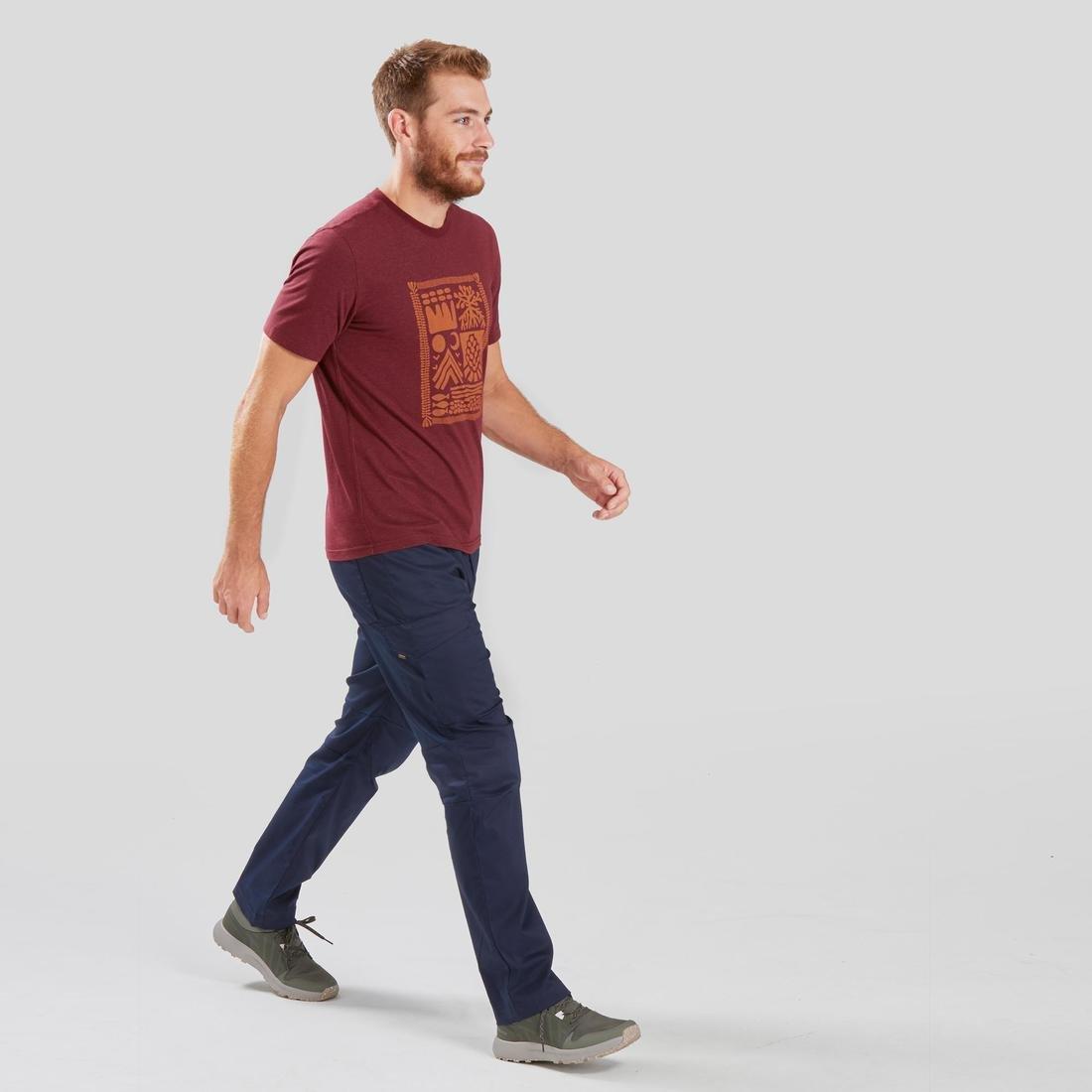 W30 L33   Nature Walking Trousers - Nh100, Asphalt Blue, , large image number 3