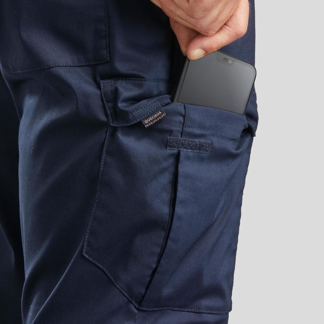 W30 L33   Nature Walking Trousers - Nh100, Asphalt Blue, , large image number 6