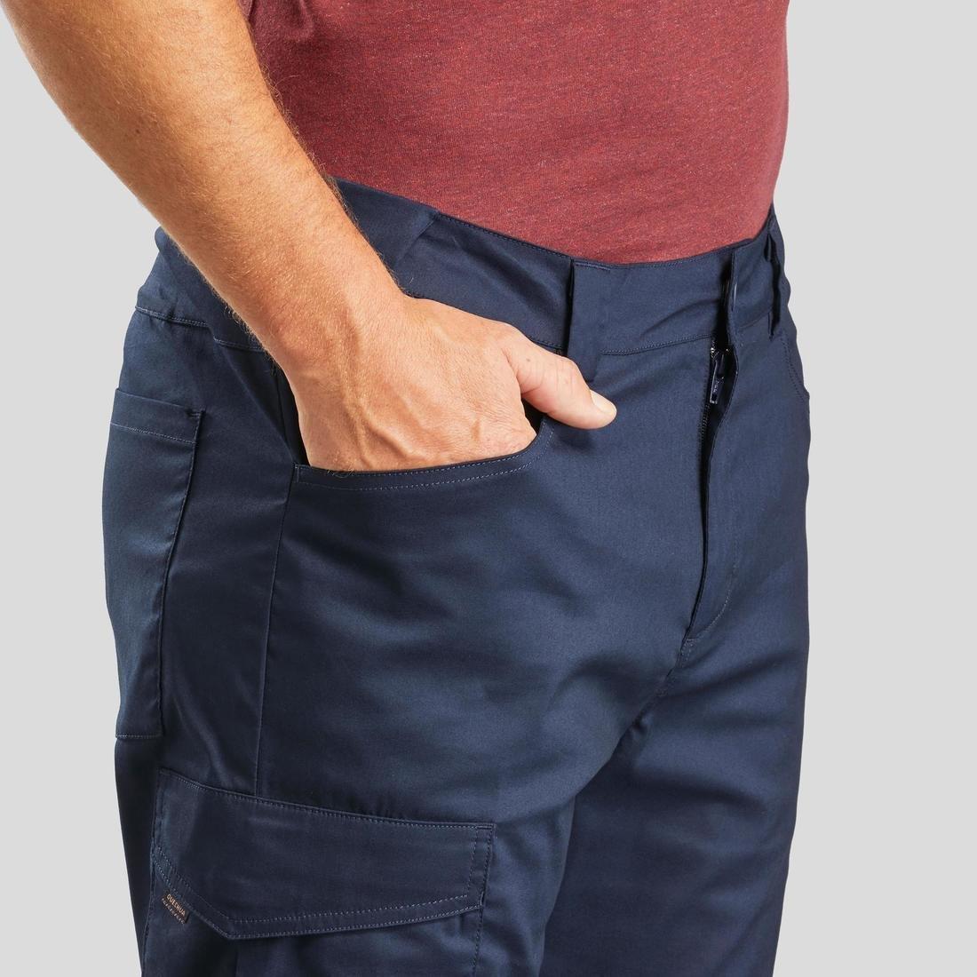 W30 L33   Nature Walking Trousers - Nh100, Asphalt Blue, , large image number 8