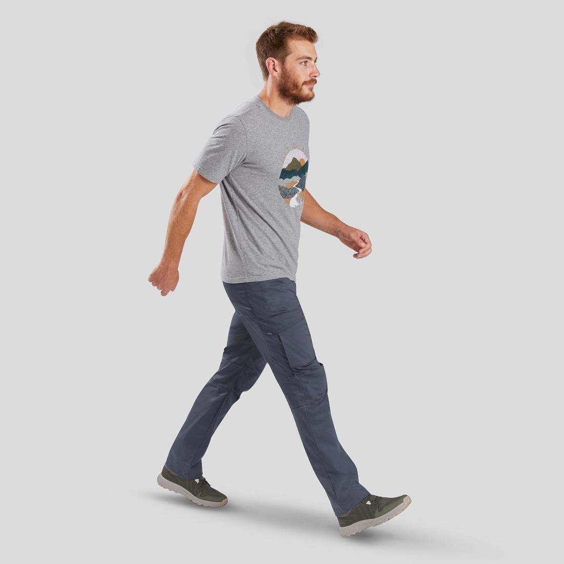 W30 L33   Nature Walking Trousers - Nh100, Asphalt Blue, , large image number 11