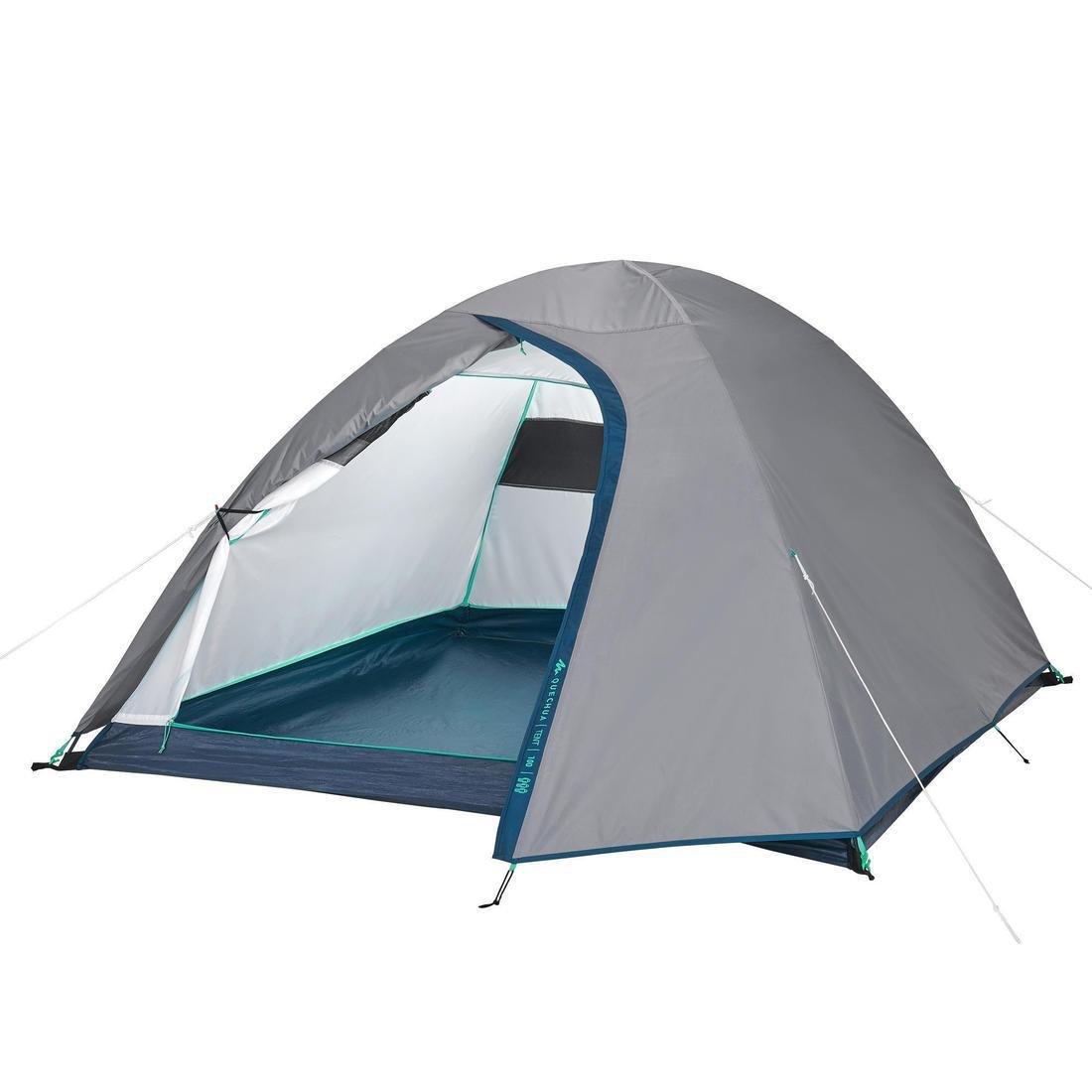 Camping Tent MH100 - Grey - 3 Person, , large image number 0