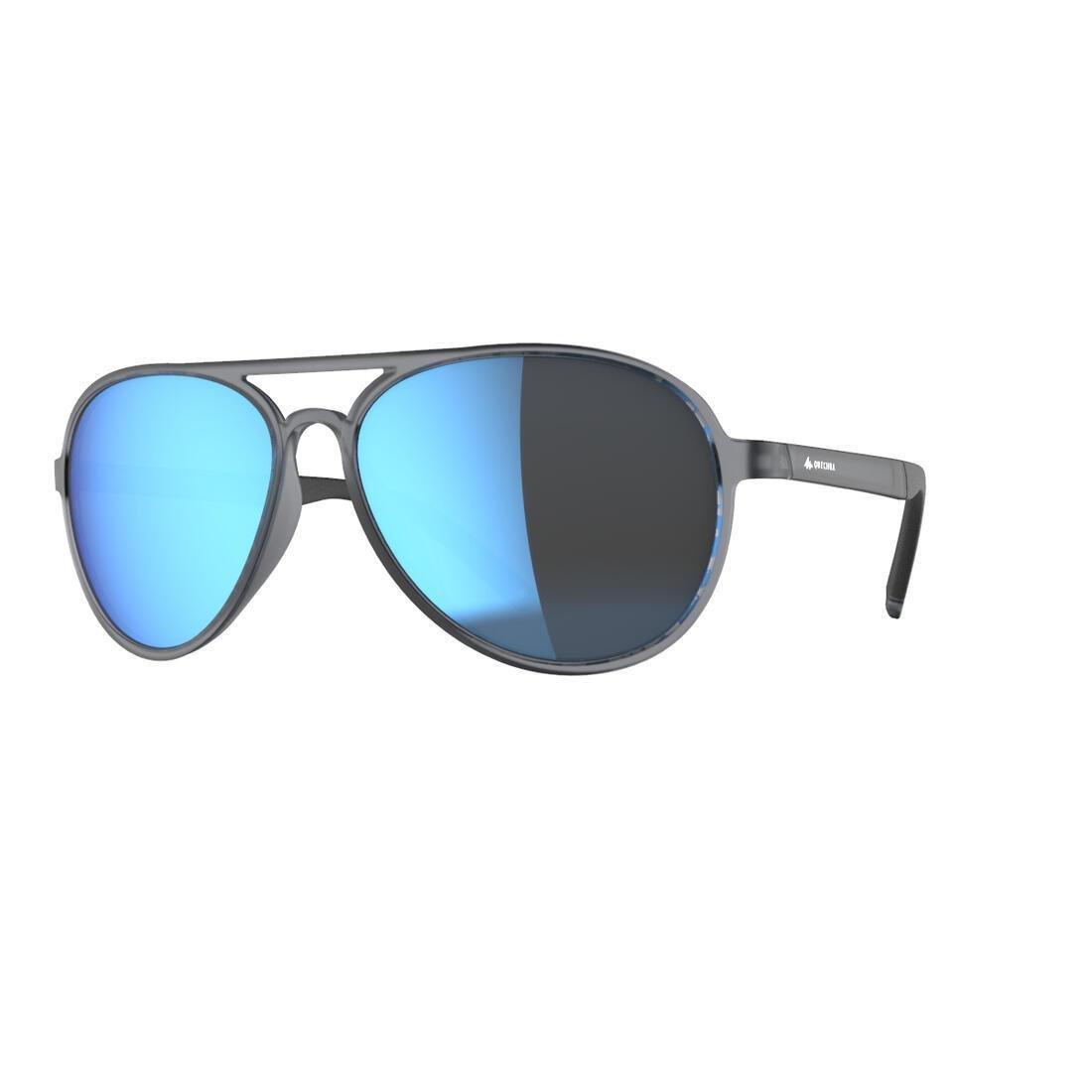 Category 3 MH 500 Hiking Sunglasses, Graphite, , large image number 13