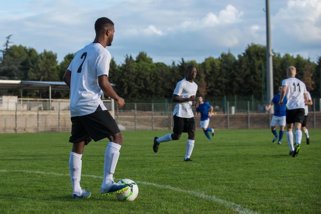 BLACK Adult Football Socks Essential, No Color, medium