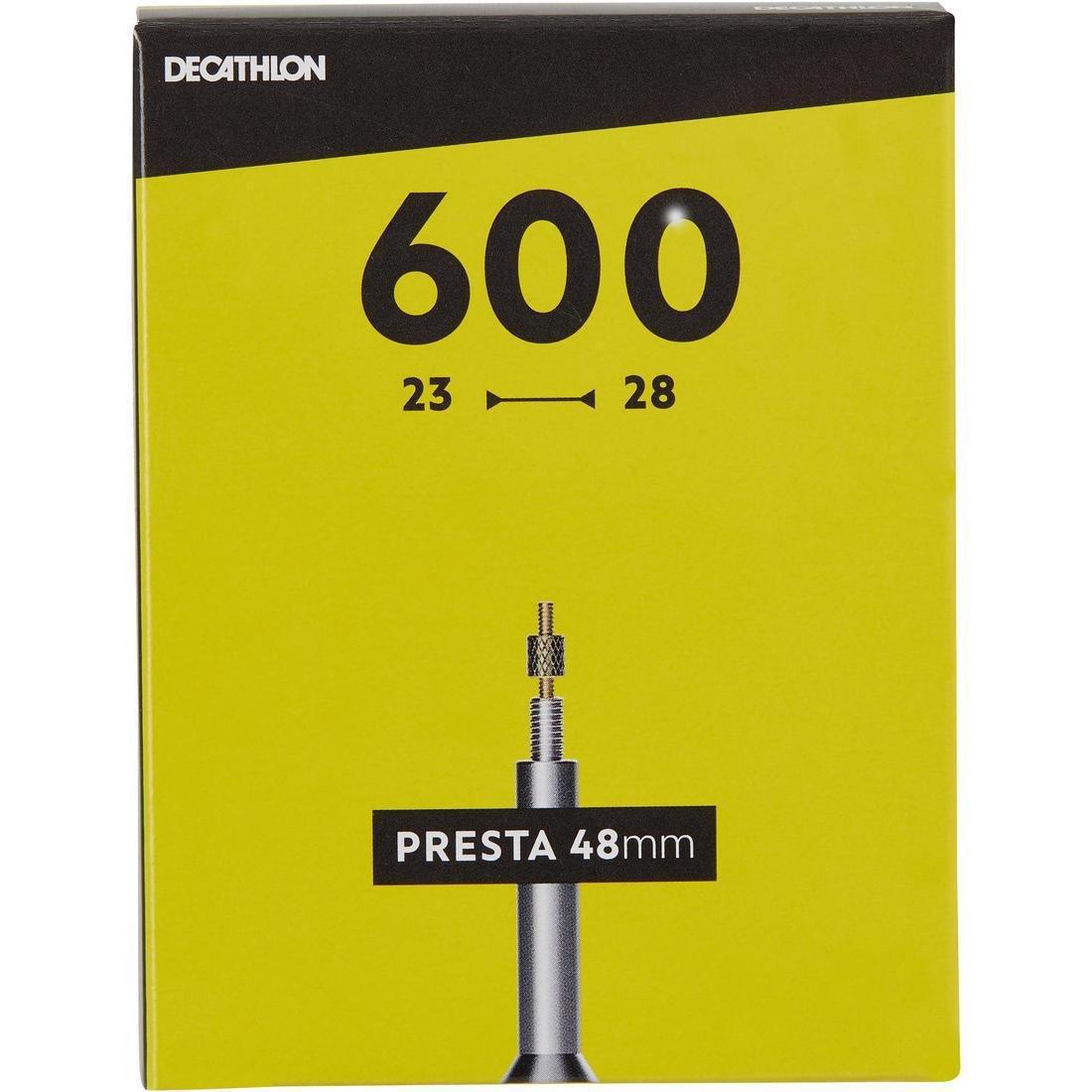 600x23-28 Bike Inner Tube - Presta, No Color, large image number 0