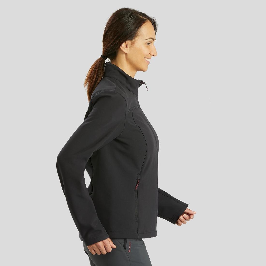 Medium  Women's Windwarm Softshell Jacket, Black, No Color, large image number 2