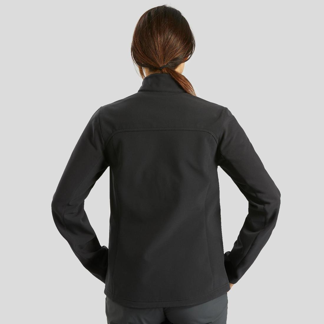 Medium  Women's Windwarm Softshell Jacket, Black, No Color, large image number 3