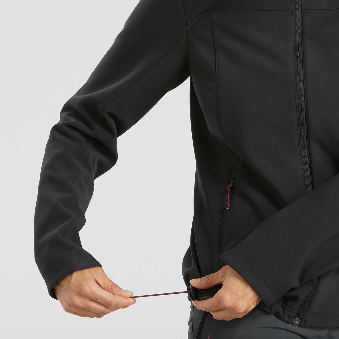 Medium  Women's Windwarm Softshell Jacket, Black, No Color, large image number 5