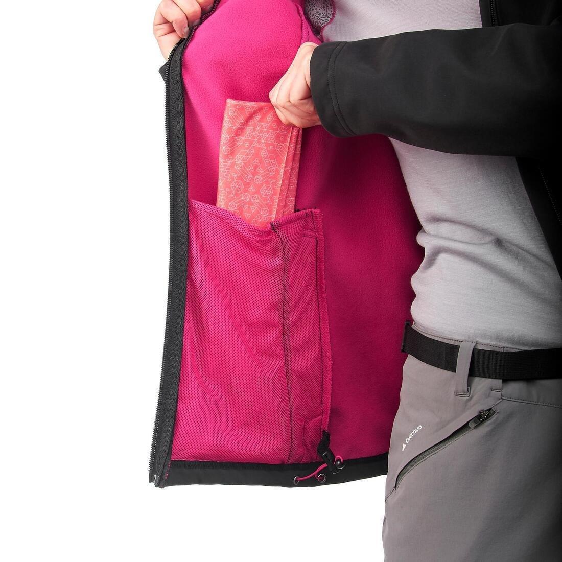 Medium  Women's Windwarm Softshell Jacket, Black, No Color, large image number 7