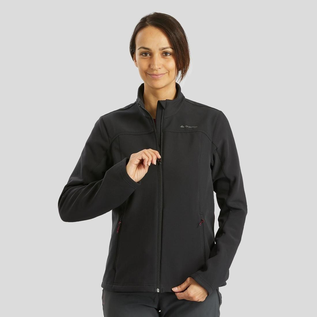 Medium  Women's Windwarm Softshell Jacket, Black, No Color, large image number 11