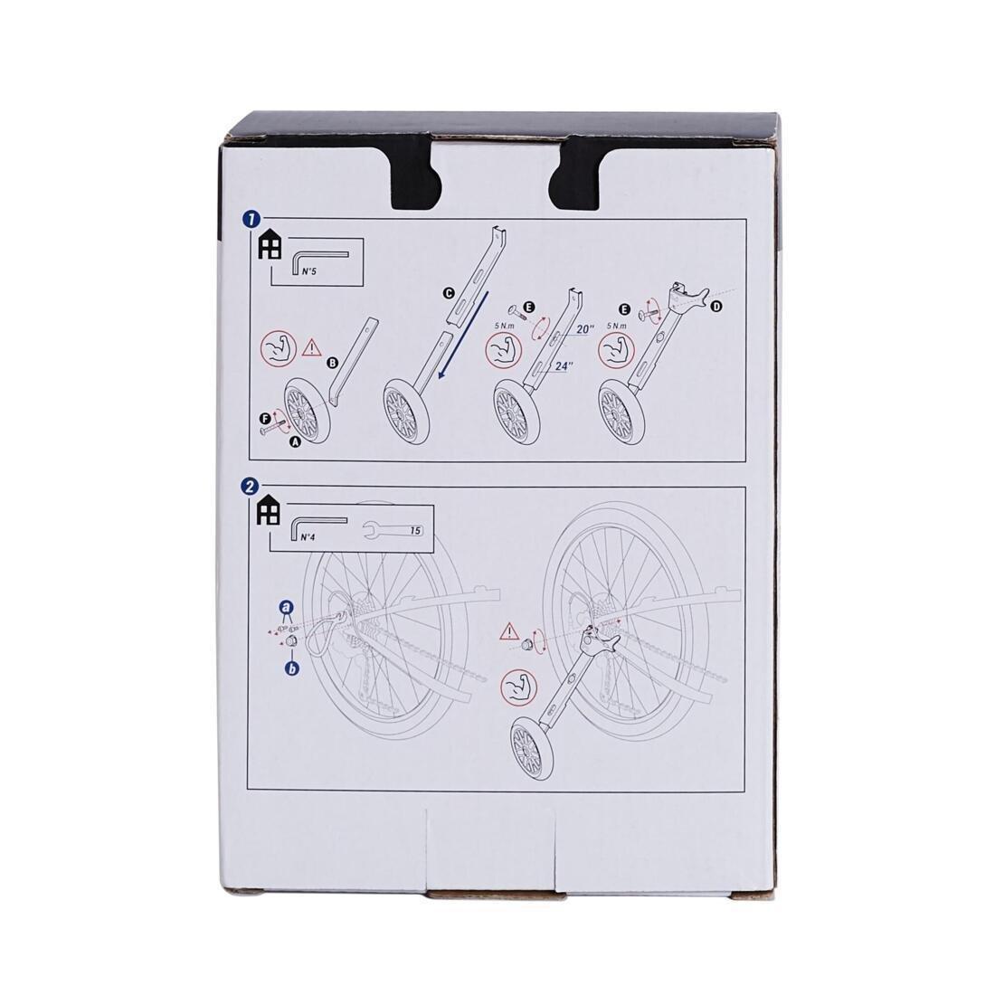 مثبتات دراجات للأطفال 20 و 24، أسود, No Color, large image number 14