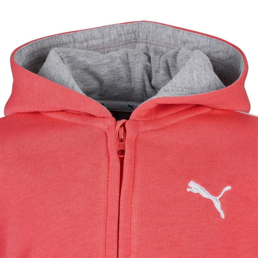 3-4 Years  Baby Gym Tracksuit - Grey/Pink, , large image number 11