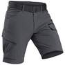 FORCLAZ - W30 L33  Men's Convertible Travel Trousers, Carbon Grey