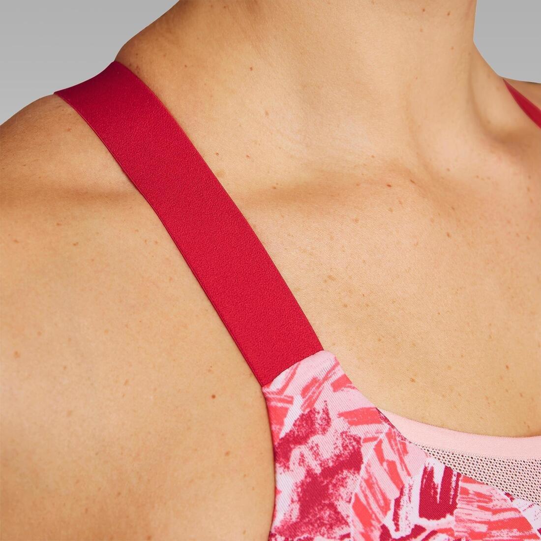 S CD  Comfort Running Bra, Peach, , large image number 2