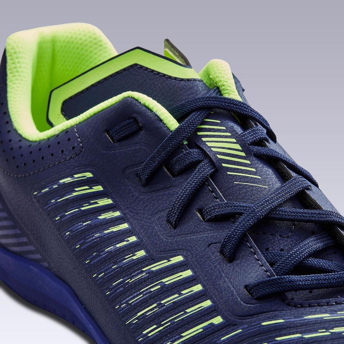 EU 41  Kids' Futsal Shoes Ginka 500, Navy Blue, , large image number 4