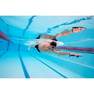 NABAIJI - Medium  Men's Swimming Boxers 500 FIT - Black DASH GREY