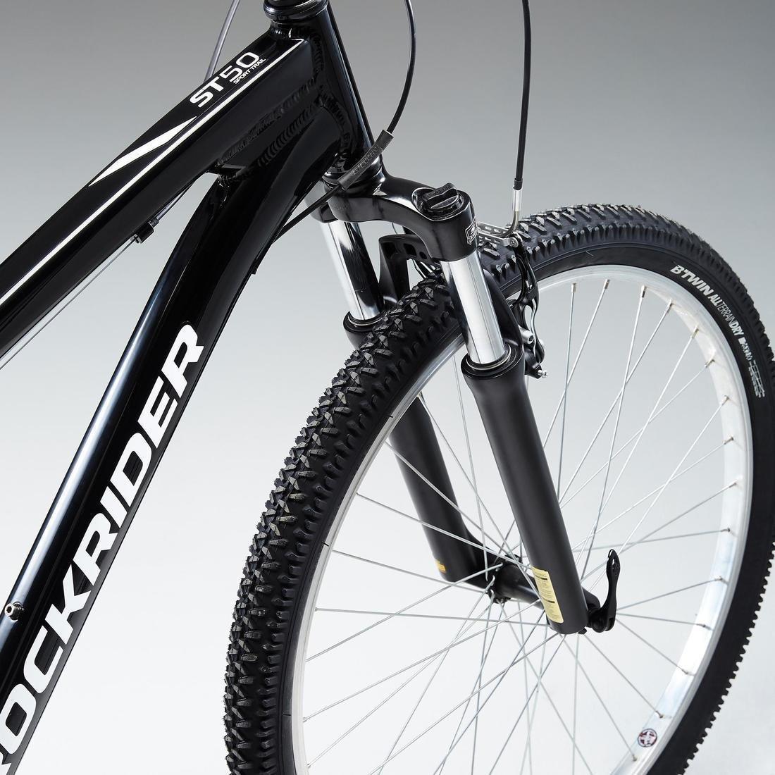 S - 155-164Cm 26 Mountain Bike St 50, Black, , large image number 2