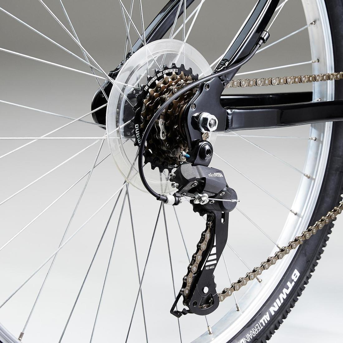 S - 155-164Cm 26 Mountain Bike St 50, Black, , large image number 3