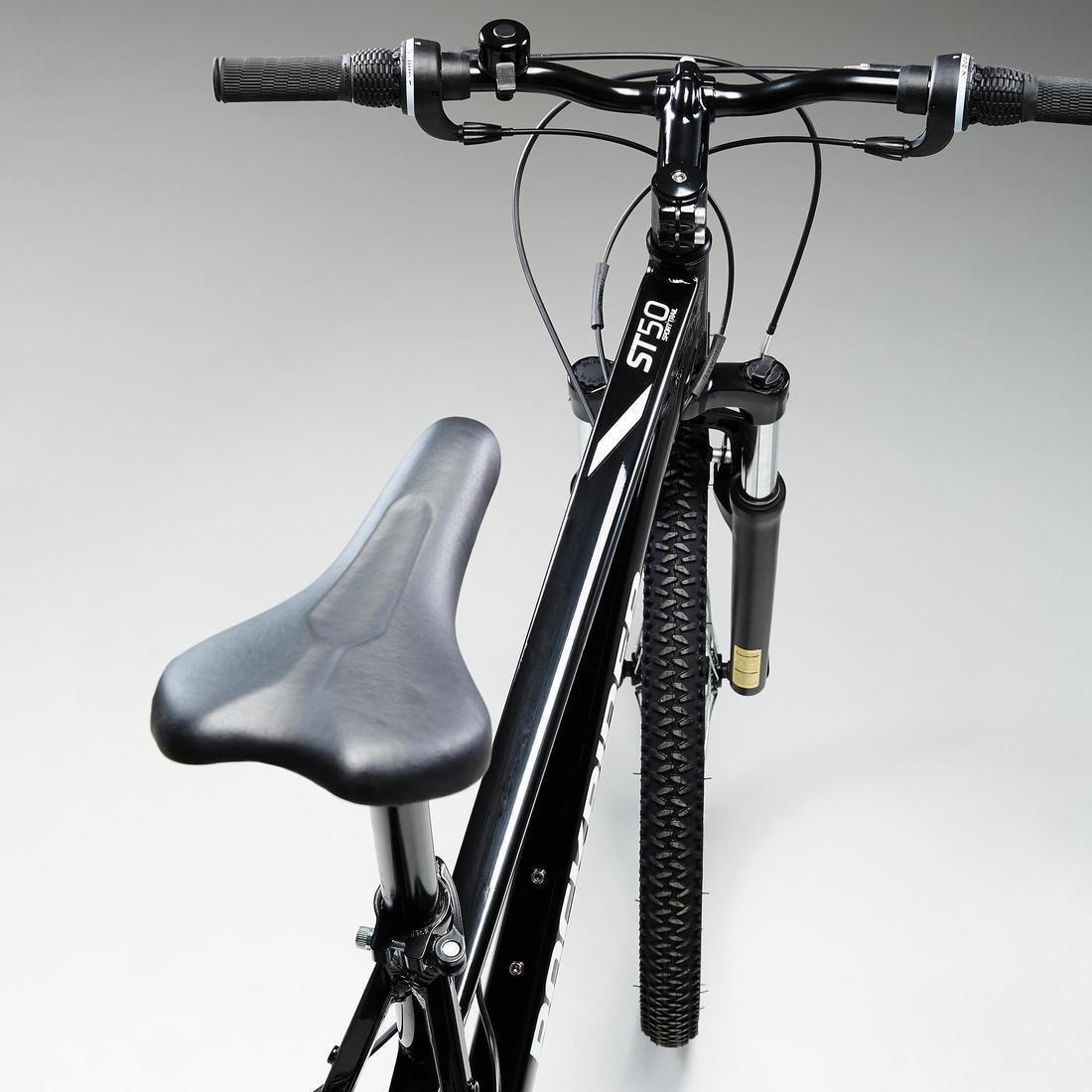 S - 155-164Cm 26 Mountain Bike St 50, Black, , large image number 6