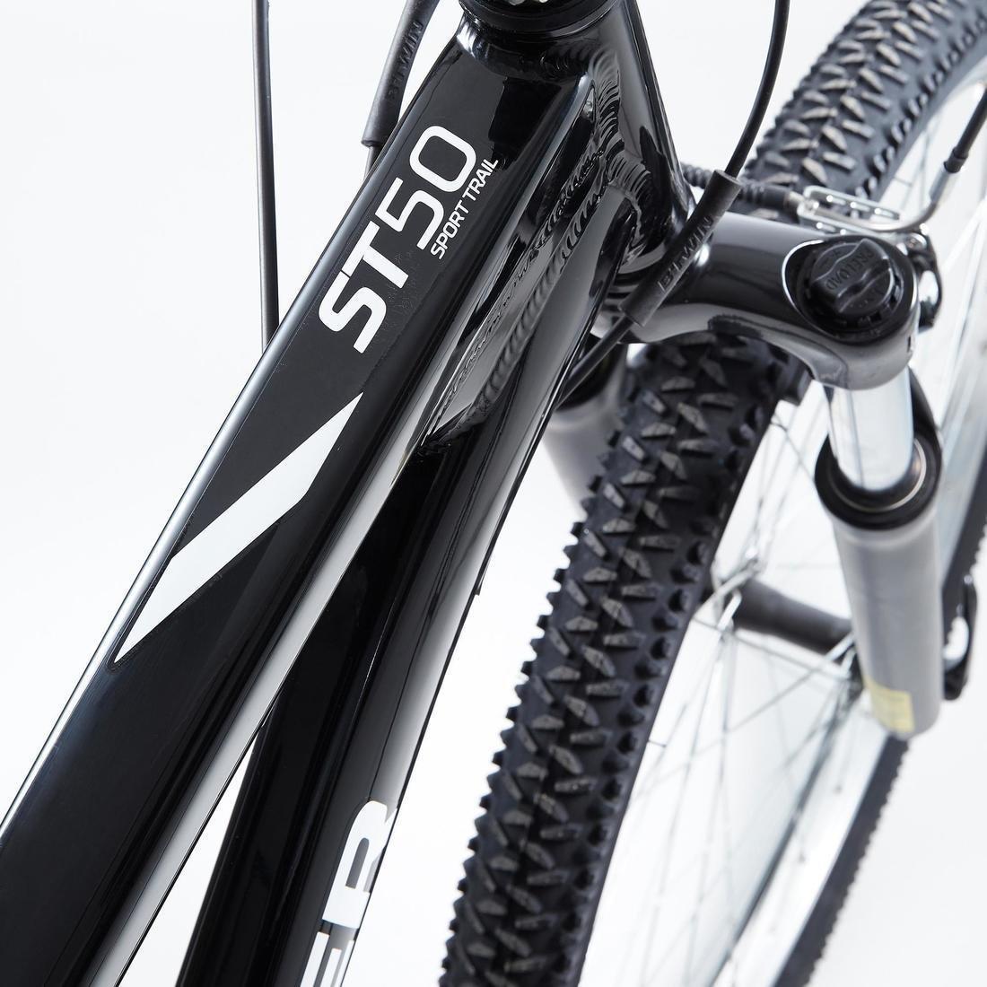 S - 155-164Cm 26 Mountain Bike St 50, Black, , large image number 13
