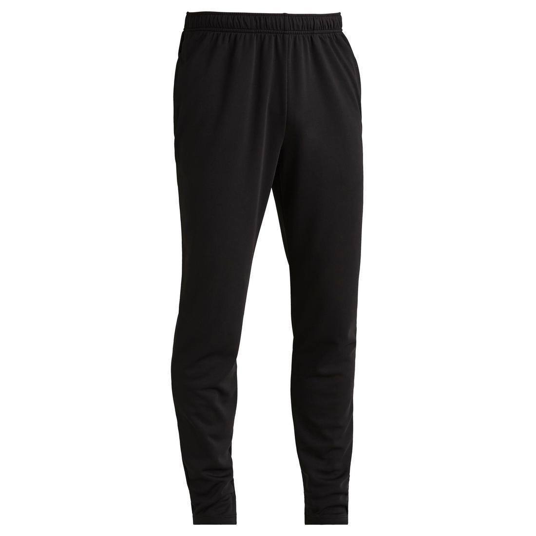 W34 L34  Adult Football Bottoms T100, Black, , large image number 1
