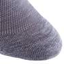 DOMYOS - EU 35-38  Invisible Fitness Cardio Training Socks Twin-Pack, Asphalt Blue