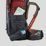 FORCLAZ - Men's 70L Treakking Backpack - MT100 Easyfit, Mahogany
