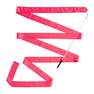 DOMYOS - Rhythmic Gymnastics (RG) Ribbon 4m, Fluo Coral Pink