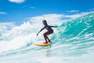 OLAIAN - 12-13Y Girl's Surf Swimsuit Top Bondi 500, Pale Mint
