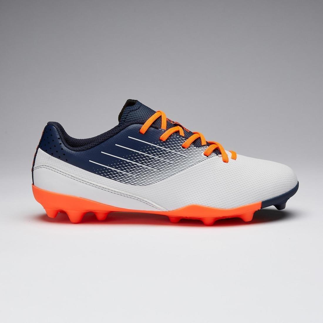 Unisex Kids Agility 500 Mg Dry Pitch Low-Top Football Boots , Grey, , large image number 1