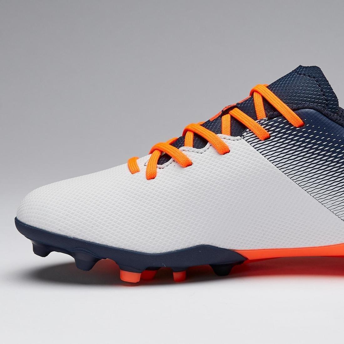 Unisex Kids Agility 500 Mg Dry Pitch Low-Top Football Boots , Grey, , large image number 8