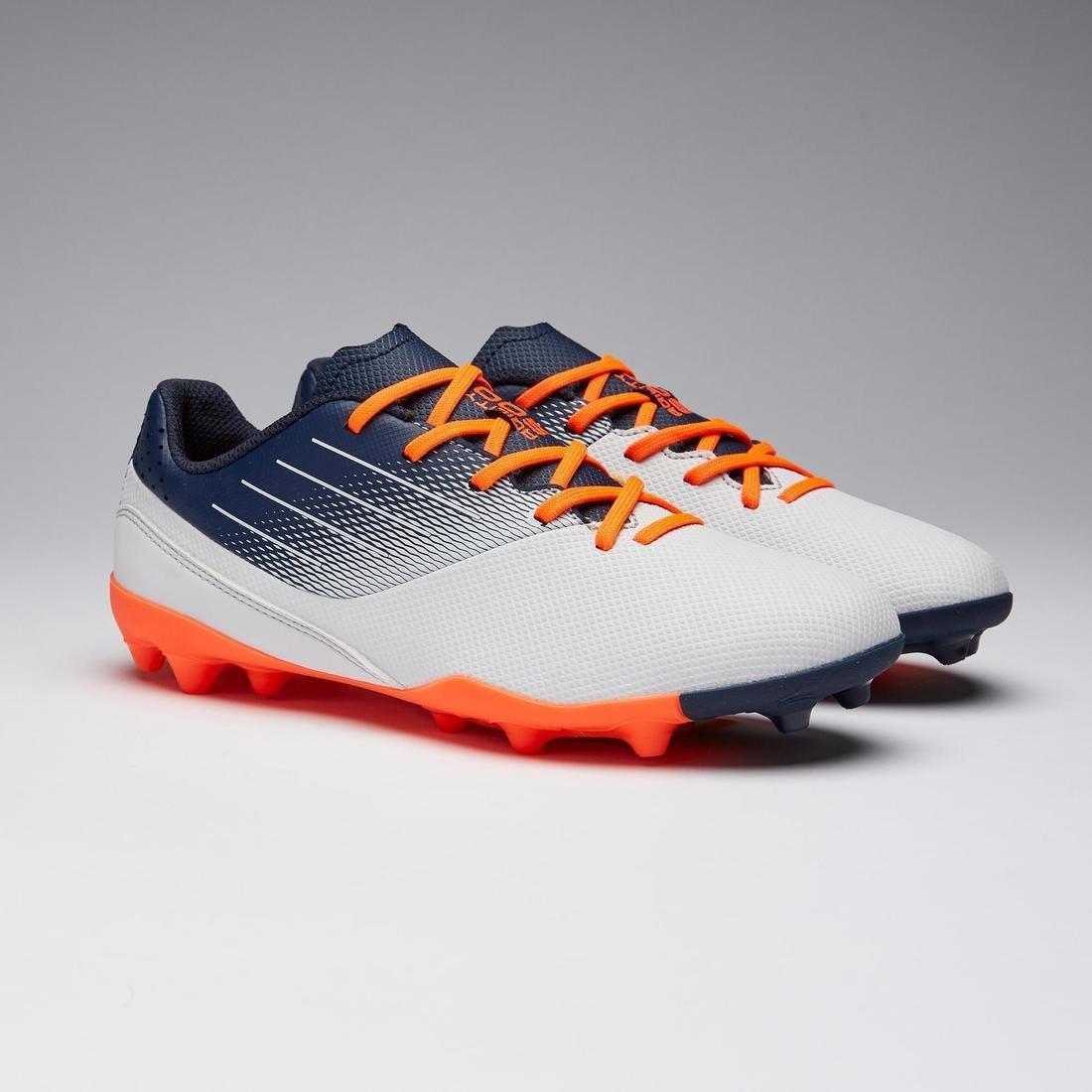 Unisex Kids Agility 500 Mg Dry Pitch Low-Top Football Boots , Grey, , large image number 11