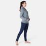 NYAMBA - W28 L31 Warm Slim-Fit Fitness Jogging Bottoms With Zipperrr Pockets, Navy Blue