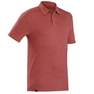 FORCLAZ - Small  Men's Merino Wool Trekking Travel Polo Shirt - TRAVEL 500, Asphalt Blue