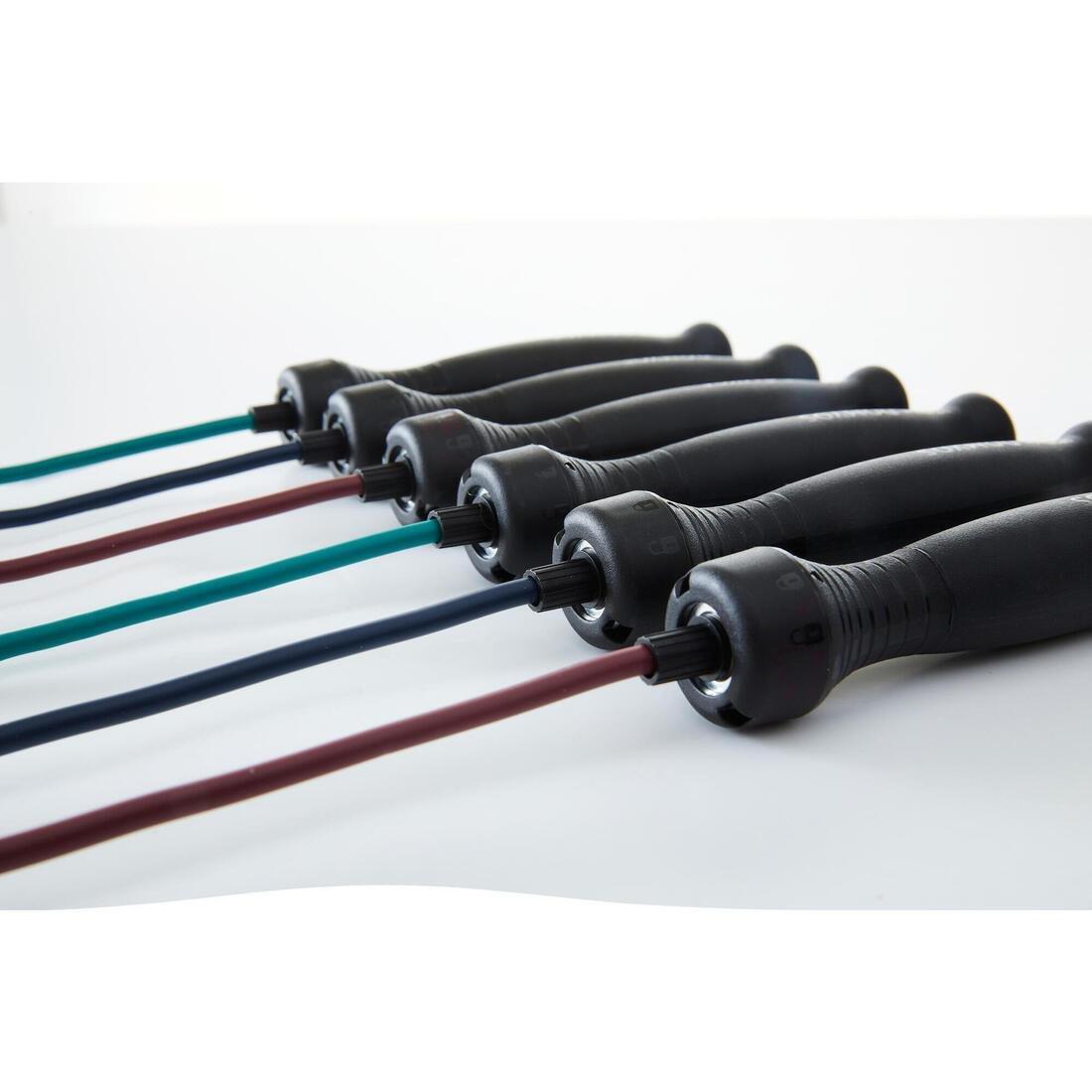 Rubber Skipping Rope Jr500, Green, , large image number 7