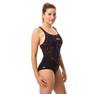 NABAIJI - XL  Women's One-Piece chlorine-resistant Swimsuit Kamiye, Black