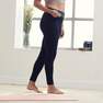 KIMJALY - W26 L30 Women's Eco-Designed Gentle Yoga Leggings, Black