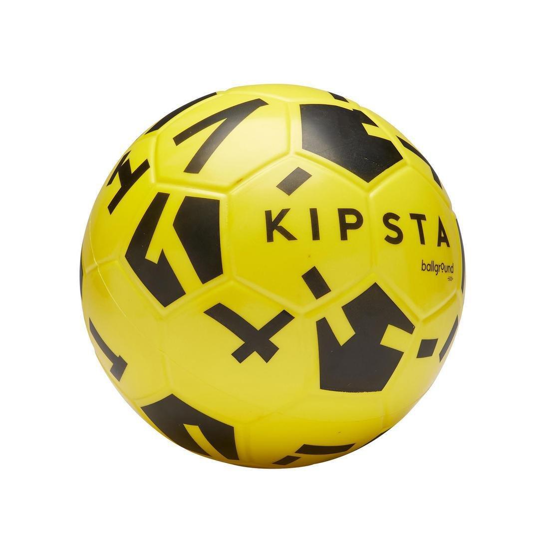 4  Foam Football S4 Ballground 500 - Yellow/Black, , large image number 0