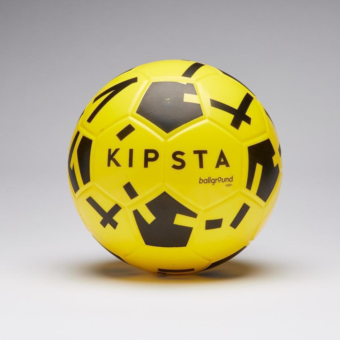 4  Foam Football S4 Ballground 500 - Yellow/Black, , large image number 1