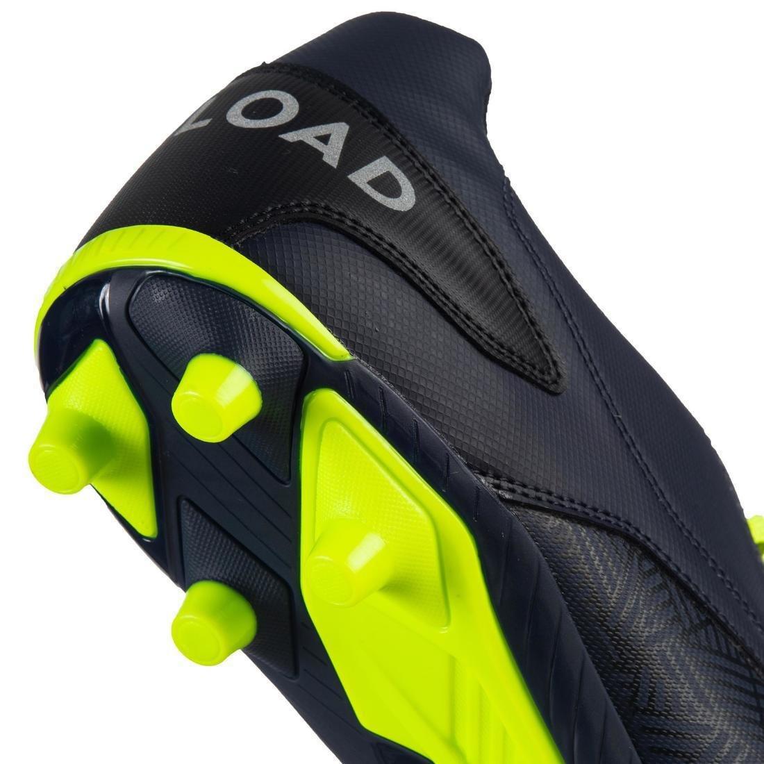 EU 40  Firm Ground Moulded Rugby Boots Density R100 FG, Asphalt Blue, , large image number 5