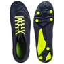 OFFLOAD - حذاء برقبة لرياضة الرجبي دينستي ر.100 ف.ج مناسب للأراضي الصلبة مقاس 44 أوروبي، أزرق